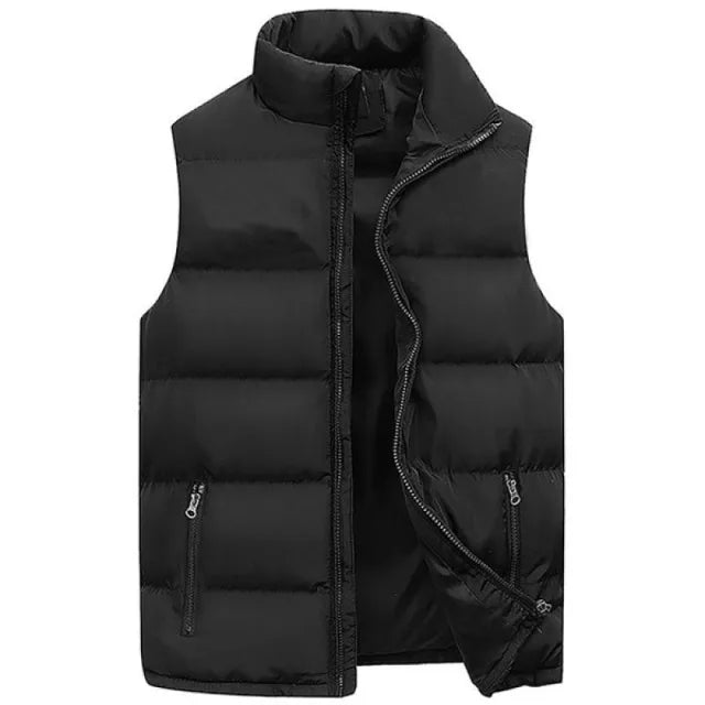 Men’s Warm Waterproof Vest Jacket – Winter Sleeveless Waistcoat